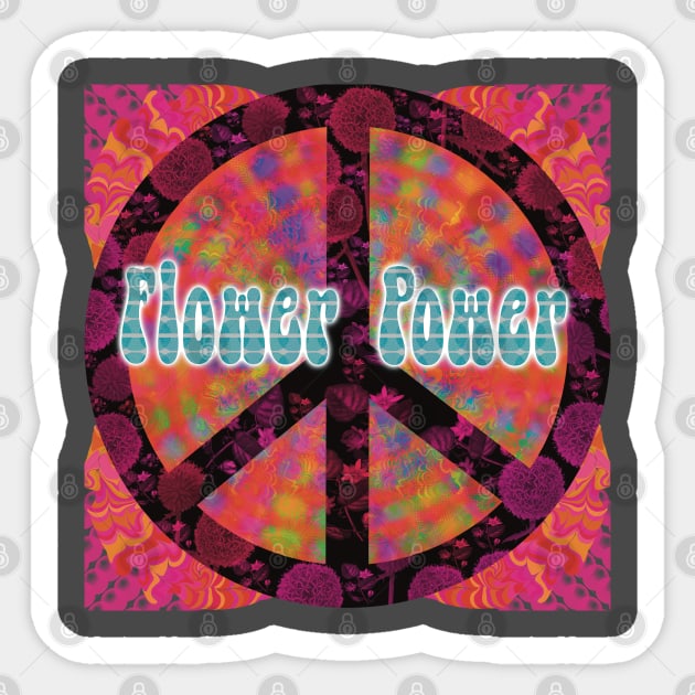 Flower Power - Garden Festival Sticker by KateVanFloof